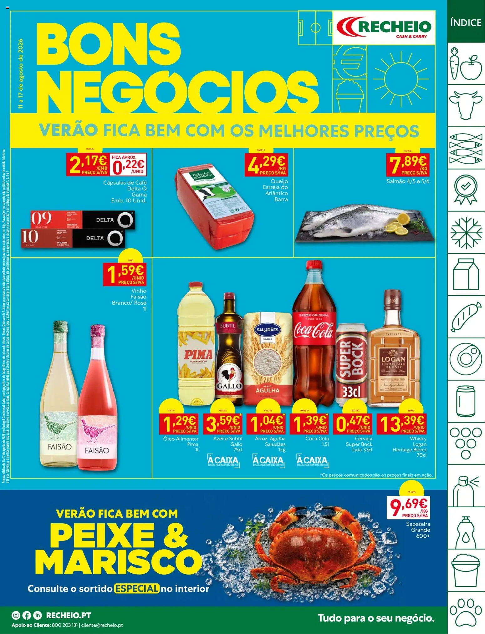 Pré-visualização do folheto da loja Recheio válida a partir de 11/08/2026