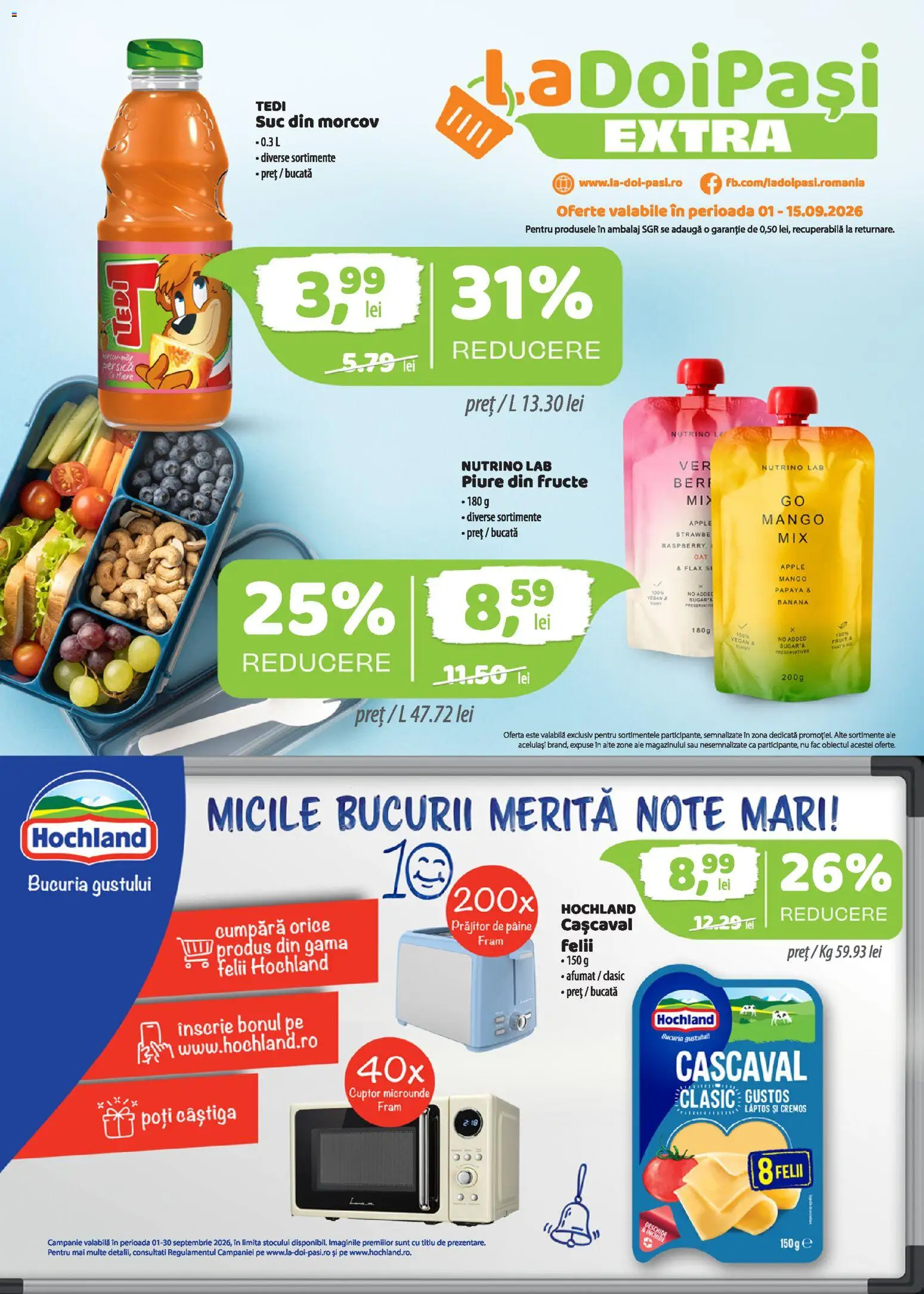 Previzualizarea de cataloage: LaDoiPași LaDoiPași Catalog extra valabil de la 01.09.2026