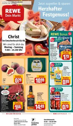 Vorschau von dem Prospekt des Geschäftes Rewe, gültig ab dem 14.09.2026