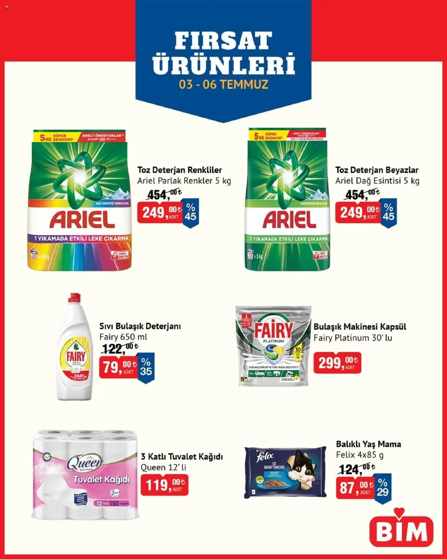 BİM BİM - Fırsat Ürünleri 03.07.2026 - Broşürünün önizlemesi