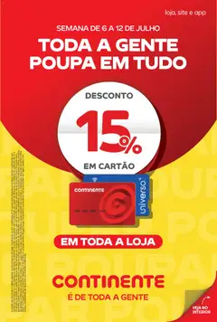 Pré-visualização do folheto da loja Continente válida a partir de 07/07/2026