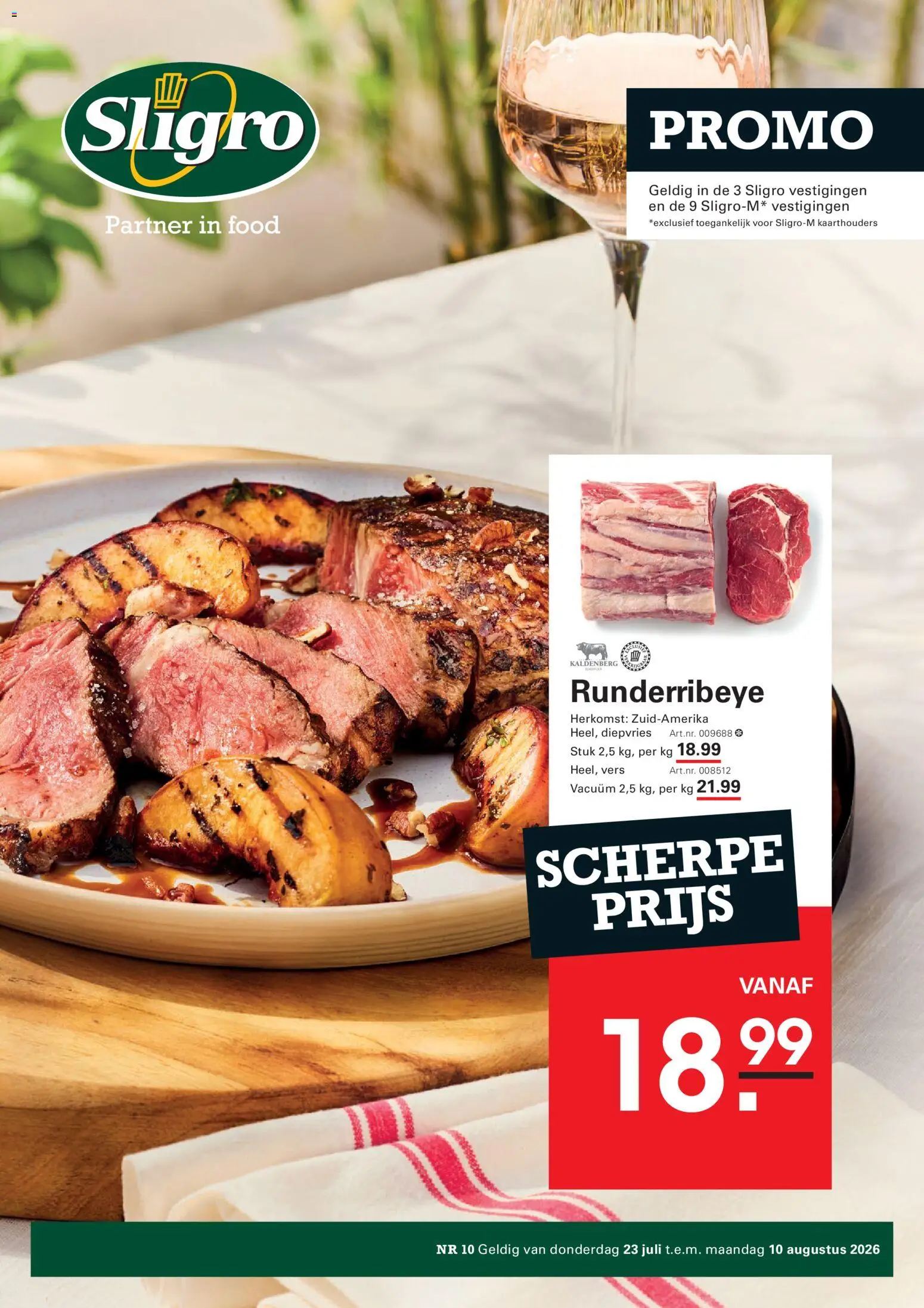 Voorbeeld van Sligro Folder van winkel Sligro geldig vanaf 04/08/2026