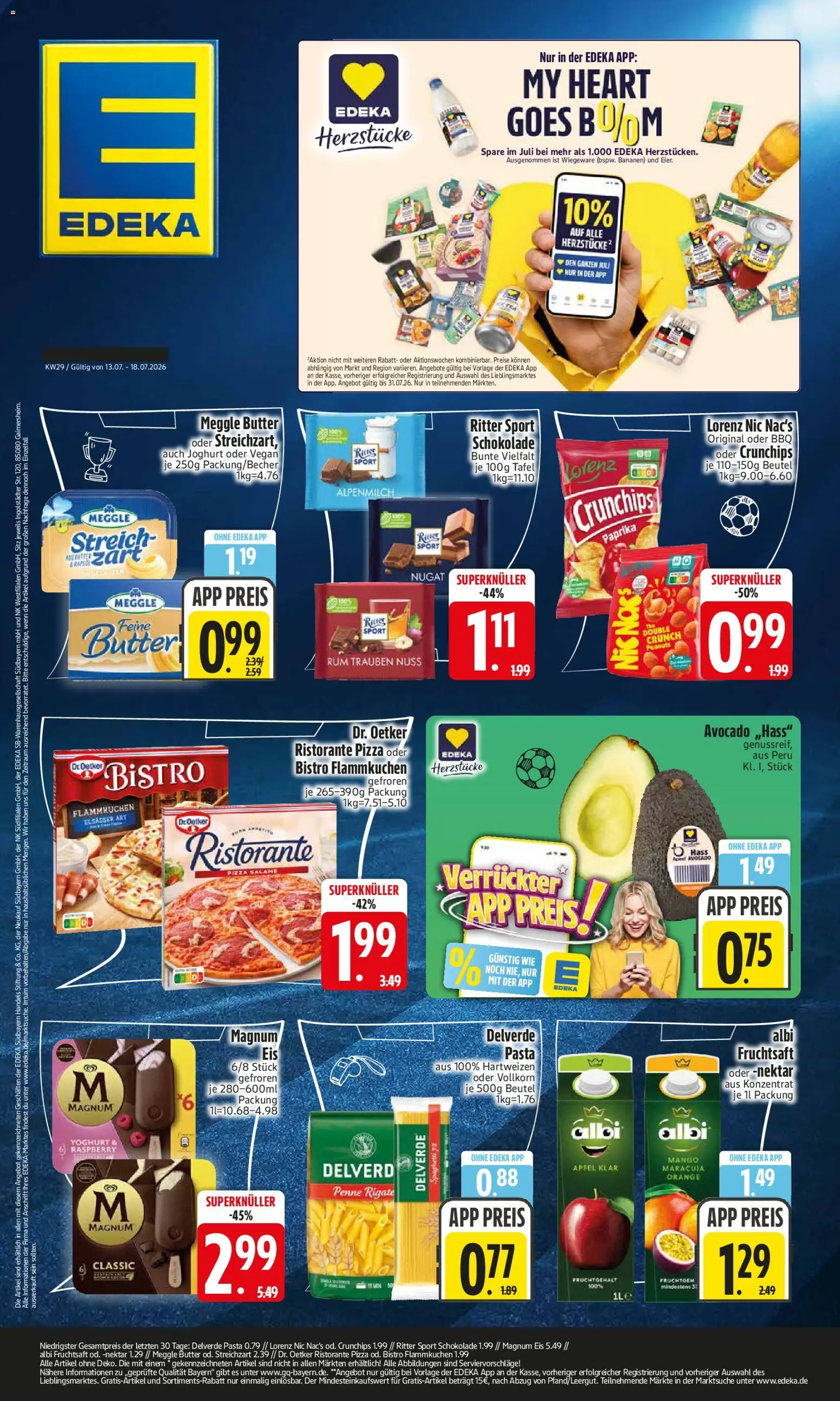 Voorbeeld van Edeka DE - DE Folder van winkel Edeka DE geldig vanaf 13-07-2026