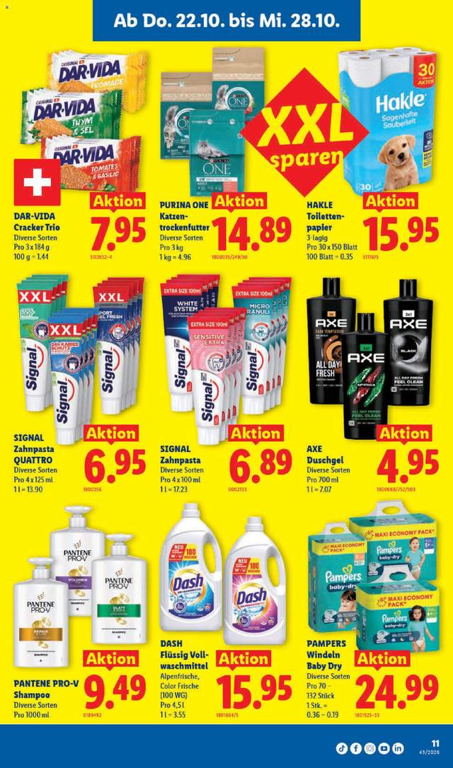 Neue Lidl Aktionen ab 22.10.