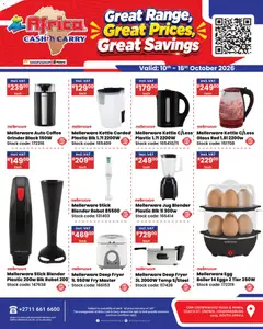 Preview of Africa Cash & Carry flyer valid from 10/10/2026