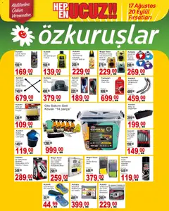 Özkuruşlar Özkuruşlar İndirim 17.08.2026 - Broşürünün önizlemesi