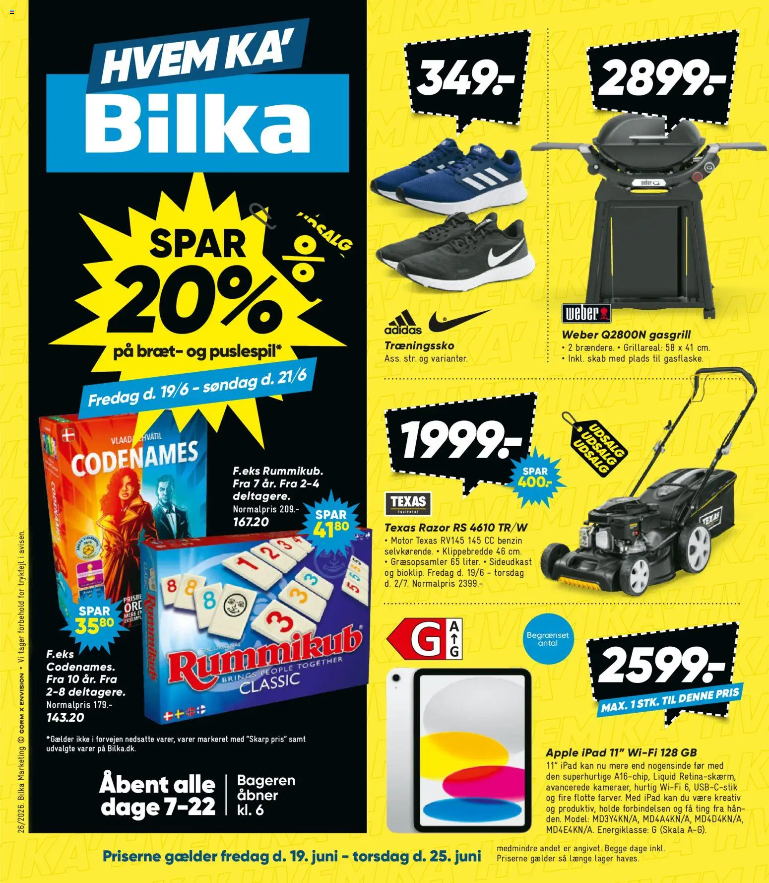 Eksempel på tilbudsavis Bilka - Nonfood fra butik Bilka gyldig fra 19/06/2026 - Skab