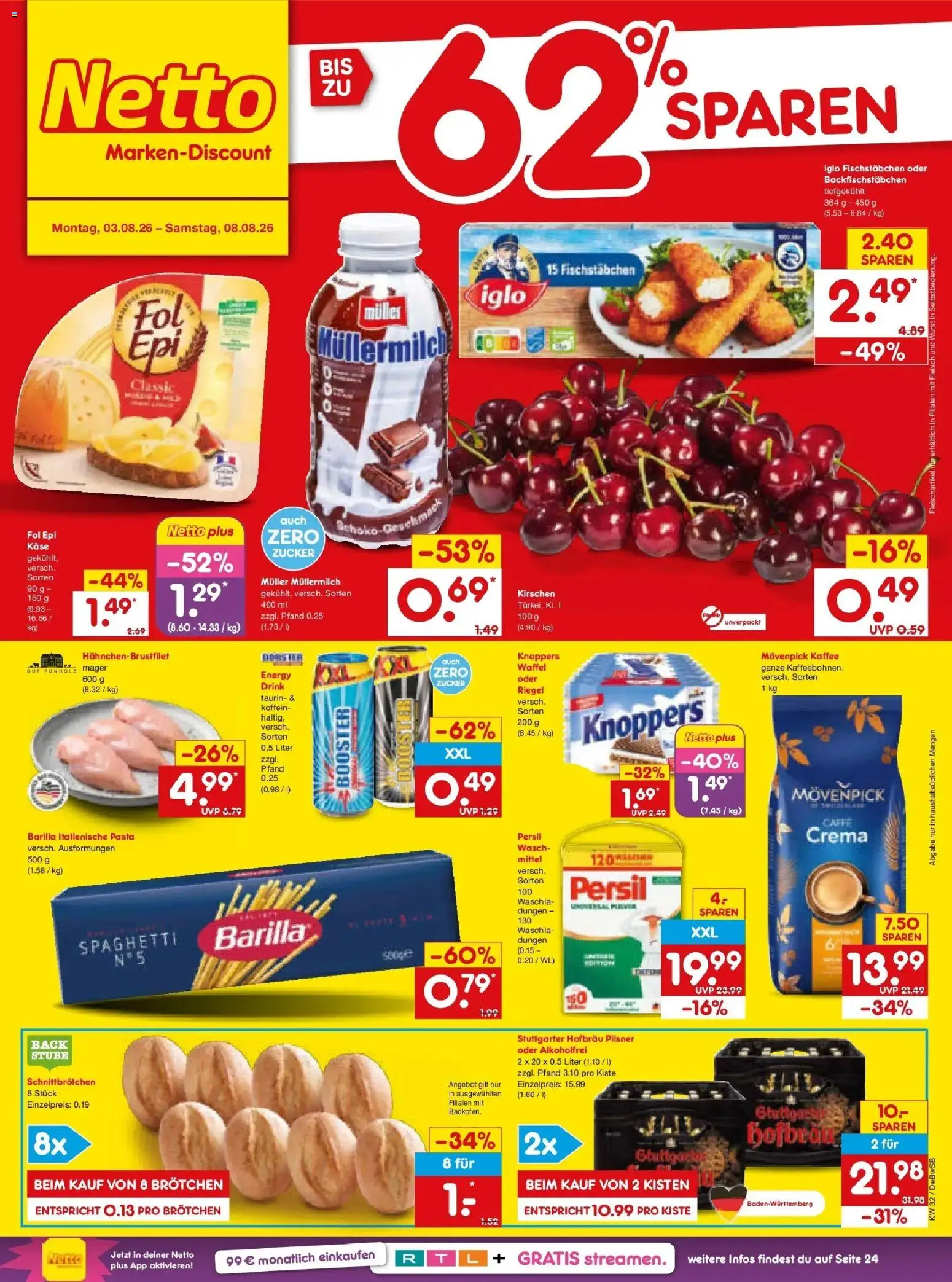 Vorschau von dem Prospekt des Geschäftes Netto Marken-Discount, gültig ab dem 03.08.2026