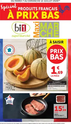 Prévisualisation de bi1 Catalogue spécial produits français du magasin bi1 formulaire valide 07/07/2026