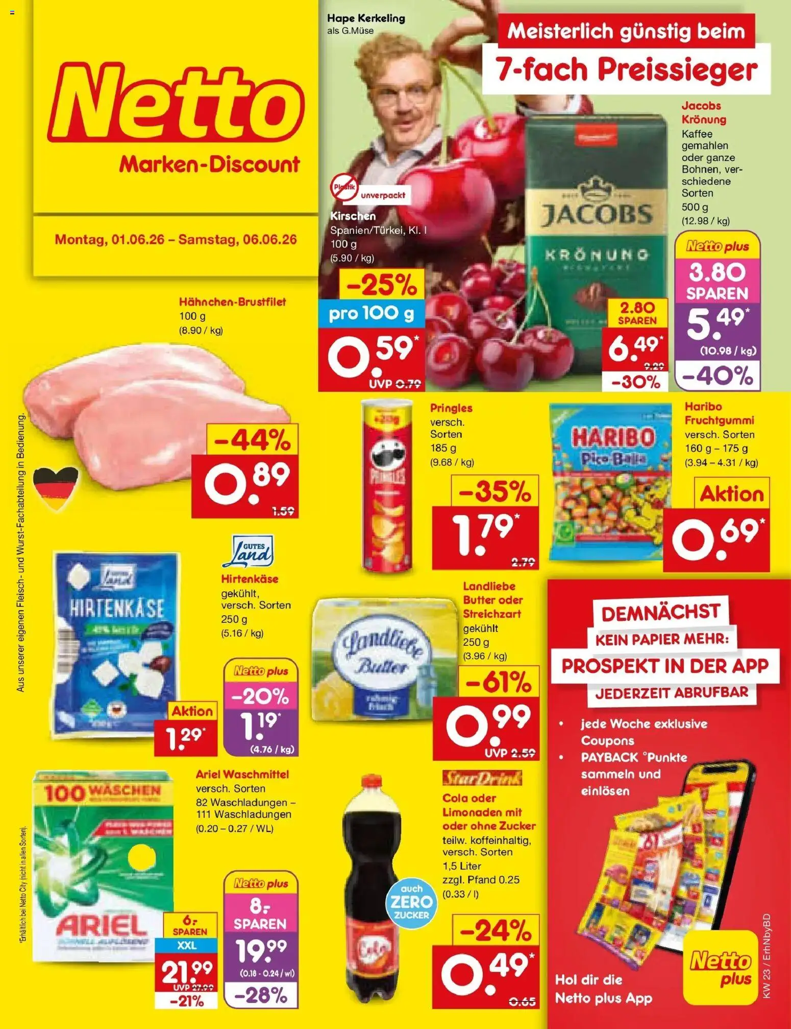 Vorschau von dem Prospekt des Geschäftes Netto Marken-Discount, gültig ab dem 01.06.2026