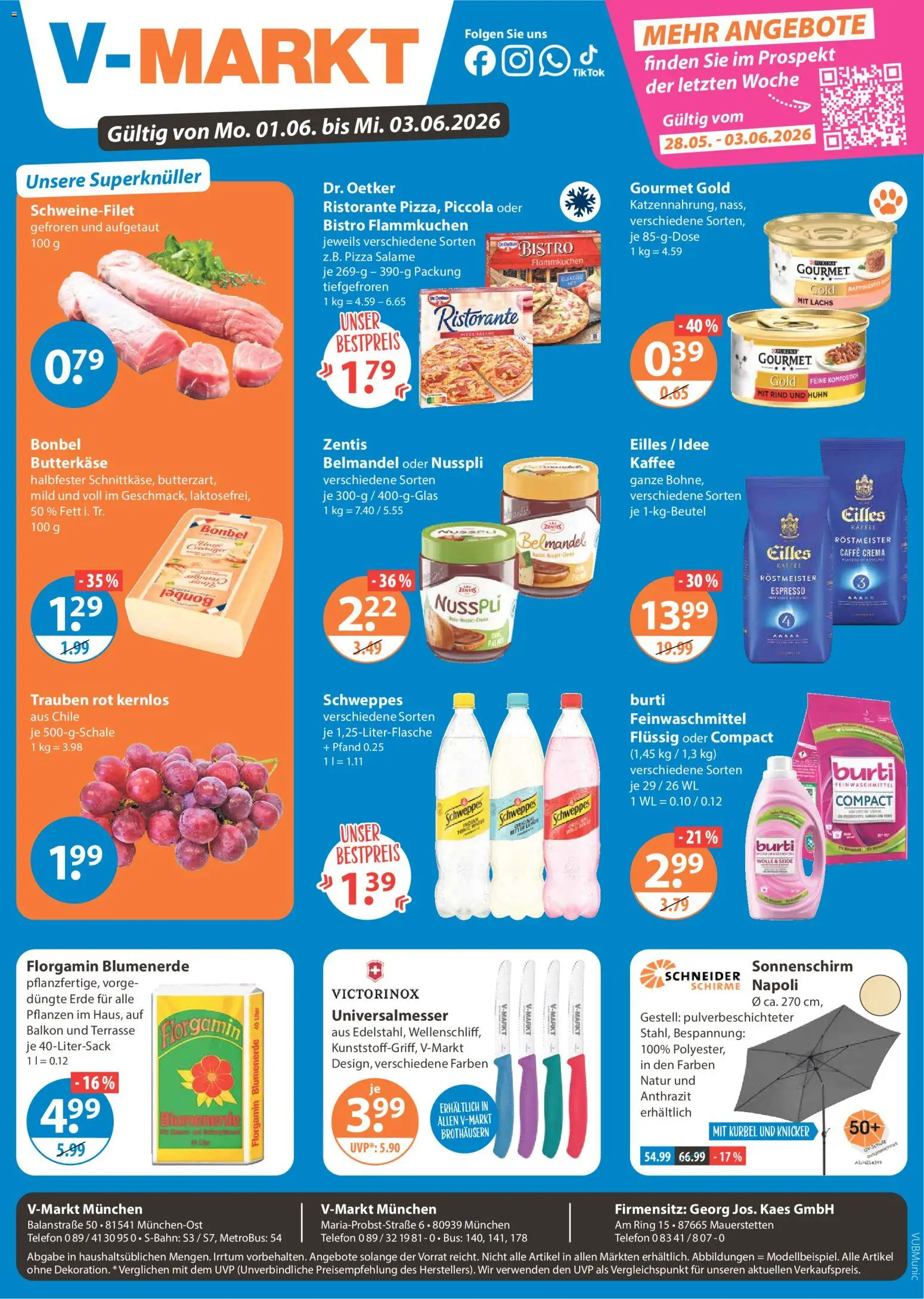Vorschau von dem Prospekt des Geschäftes V-Markt, gültig ab dem 01.06.2026