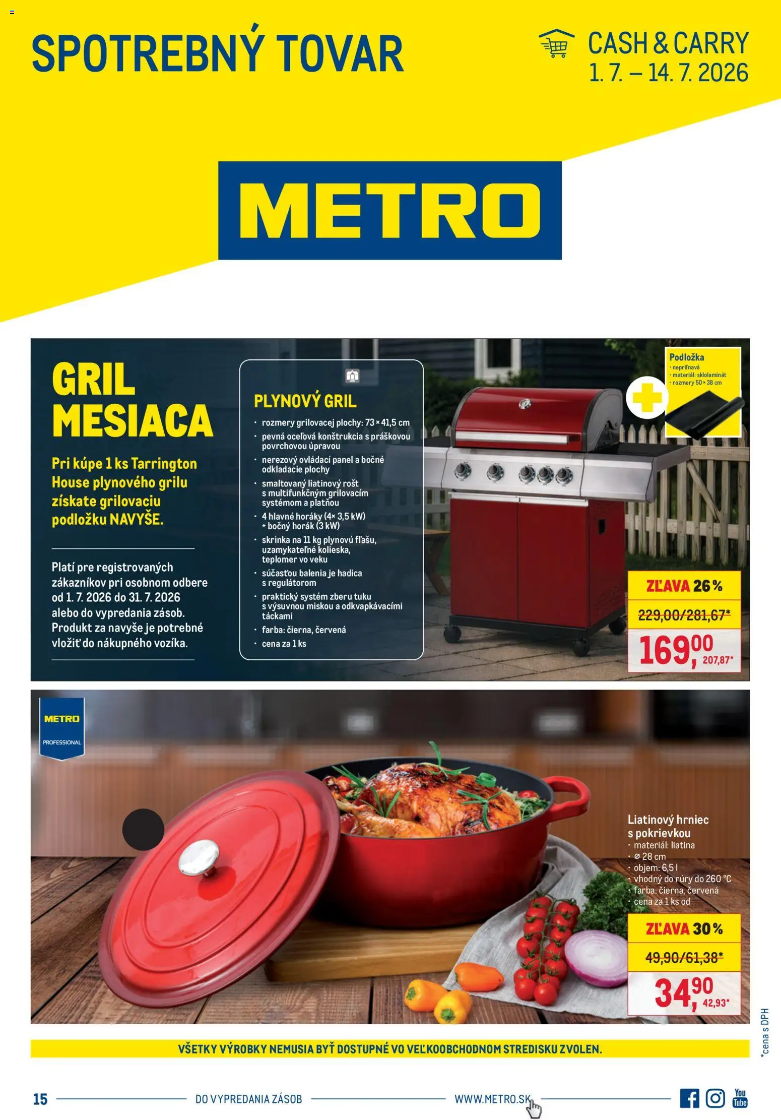 Náhľad Metro letáku platného od 01.07.2026