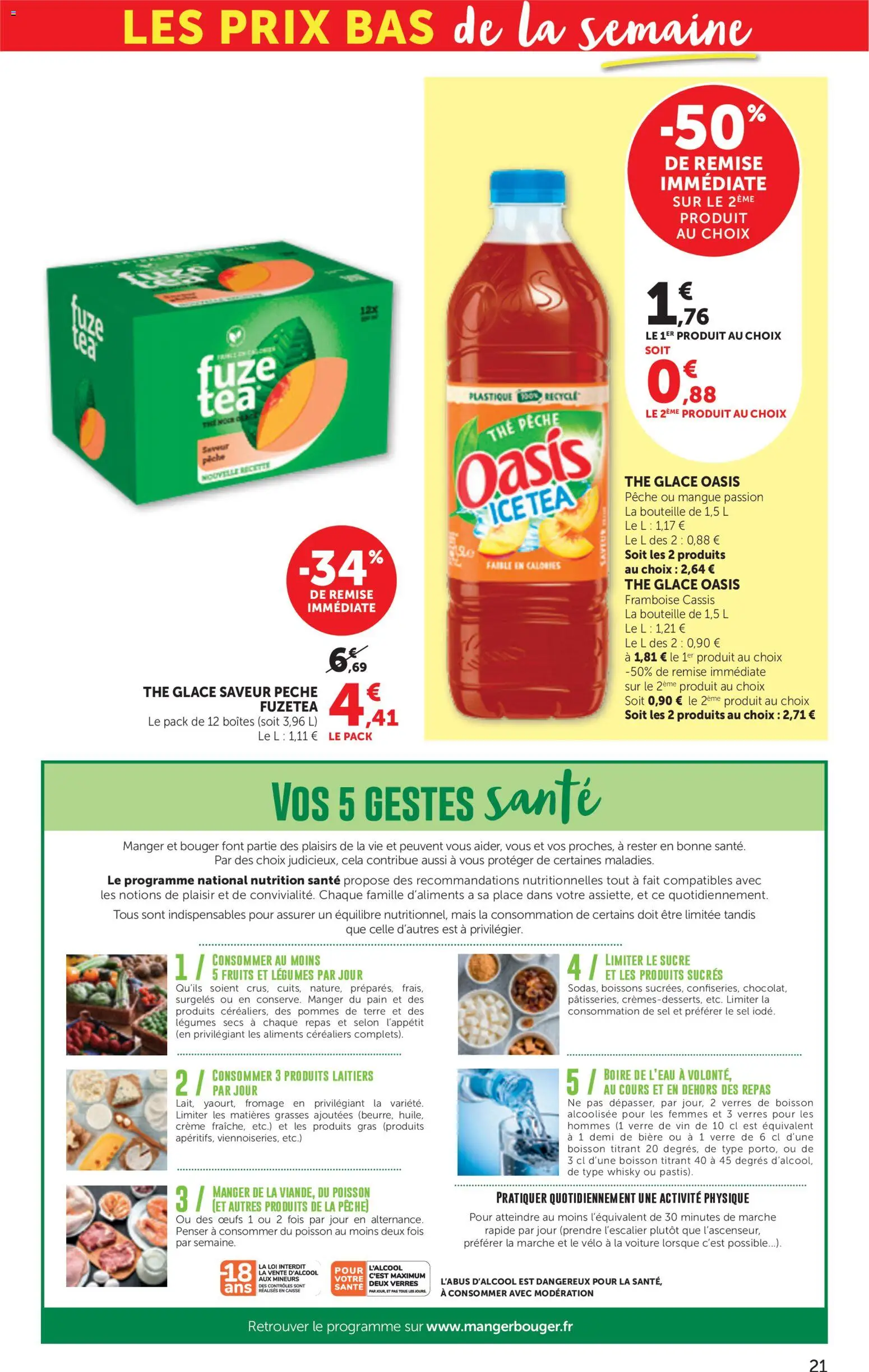 Prévisualisation de bi1 Catalogue la beaute à prix bas du magasin bi1 formulaire valide 01/09/2026 - Pêche, Pain, Pommes de terre, Framboise, Verres, Crème, Sel, Boissons