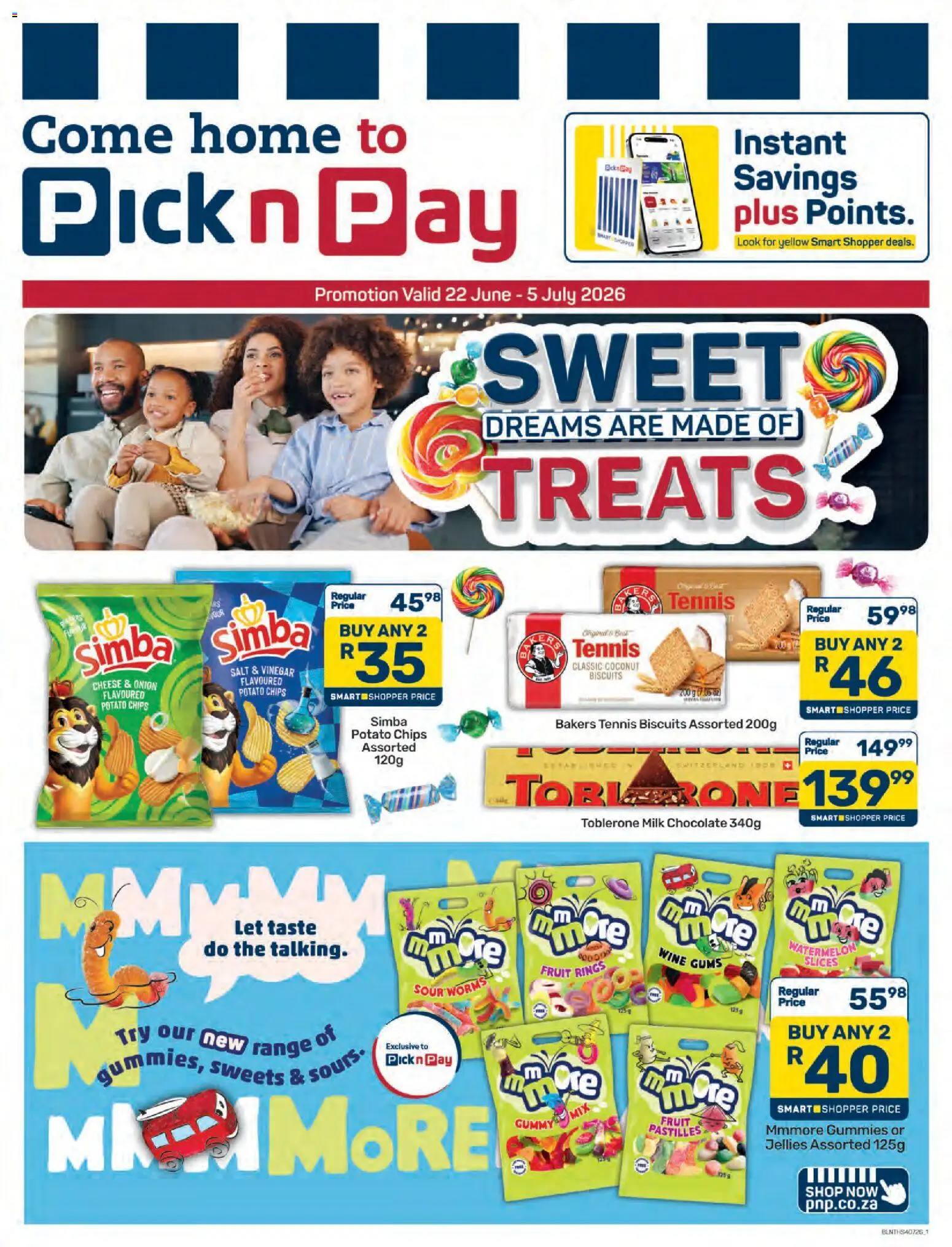 Preview of Pick n Pay flyer valid from 22/06/2026