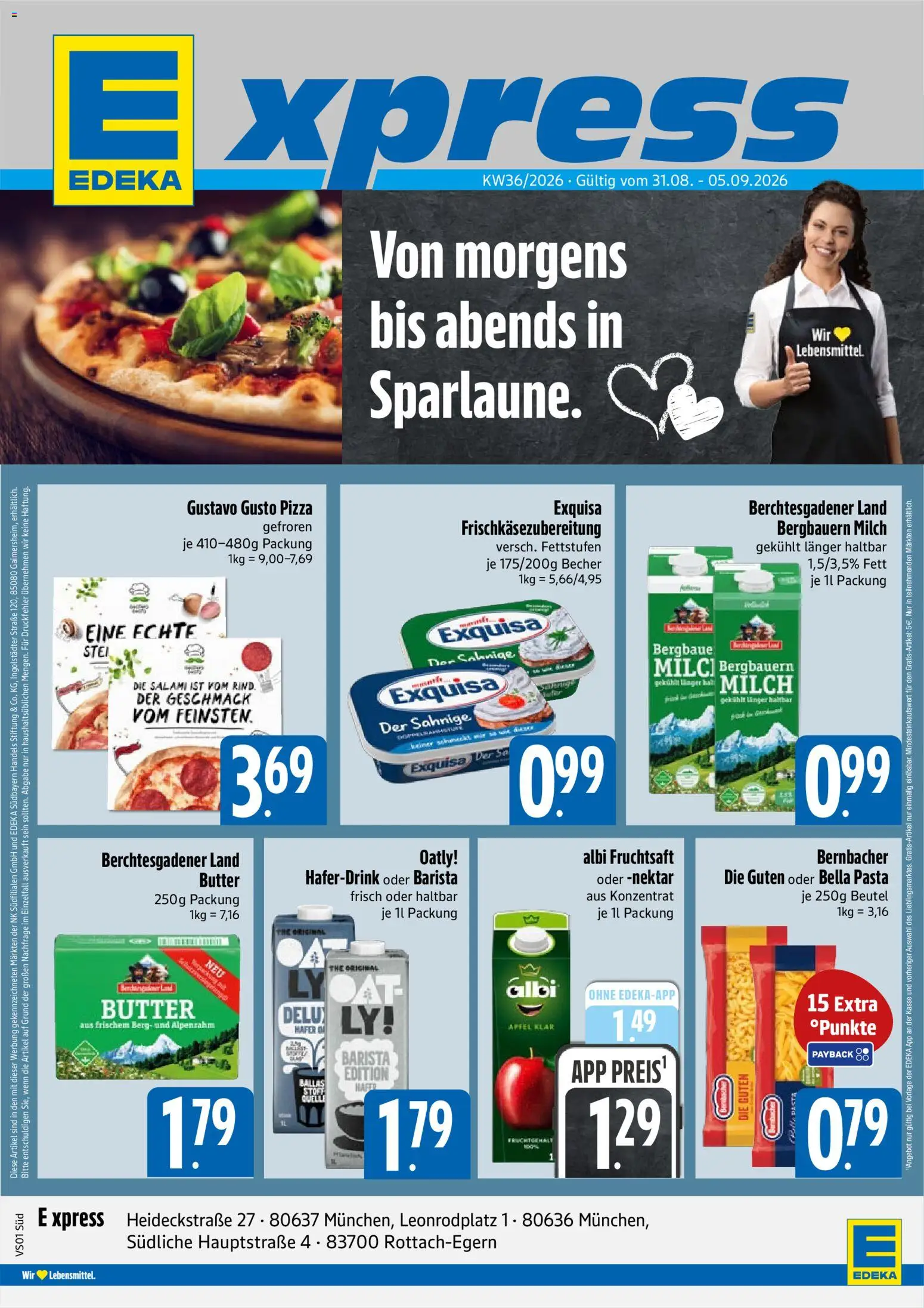Vorschau von dem Prospekt des Geschäftes E xpress, gültig ab dem 31.08.2026