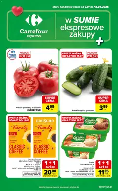 Pogląd gazetki "Carrefour gazetka - Express" ze sklepu Carrefour ważnej od 07.07.2026
