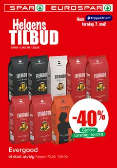 Forhåndsvis Spar Helgens Tilbud fra butikk Spar gyldig fra 07/05/2026