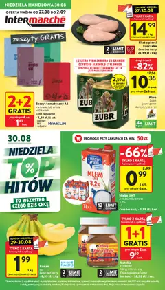 Pogląd gazetki "Intermarche gazetka" ze sklepu Intermarche ważnej od 27.08.2026