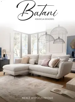 Pogląd gazetki "Katalog mebli wypoczynkowych Batani" ze sklepu Black Red White ważnej od 31.05.2024