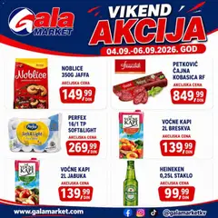Pregled Gala MARKET kataloga - važi od 04.09.2026