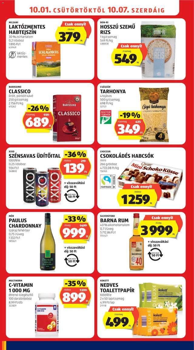 Új Aldi akciós újság 10.01.