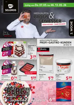 Vorschau von dem Prospekt des Geschäftes Selgros, gültig ab dem 07.05.2026