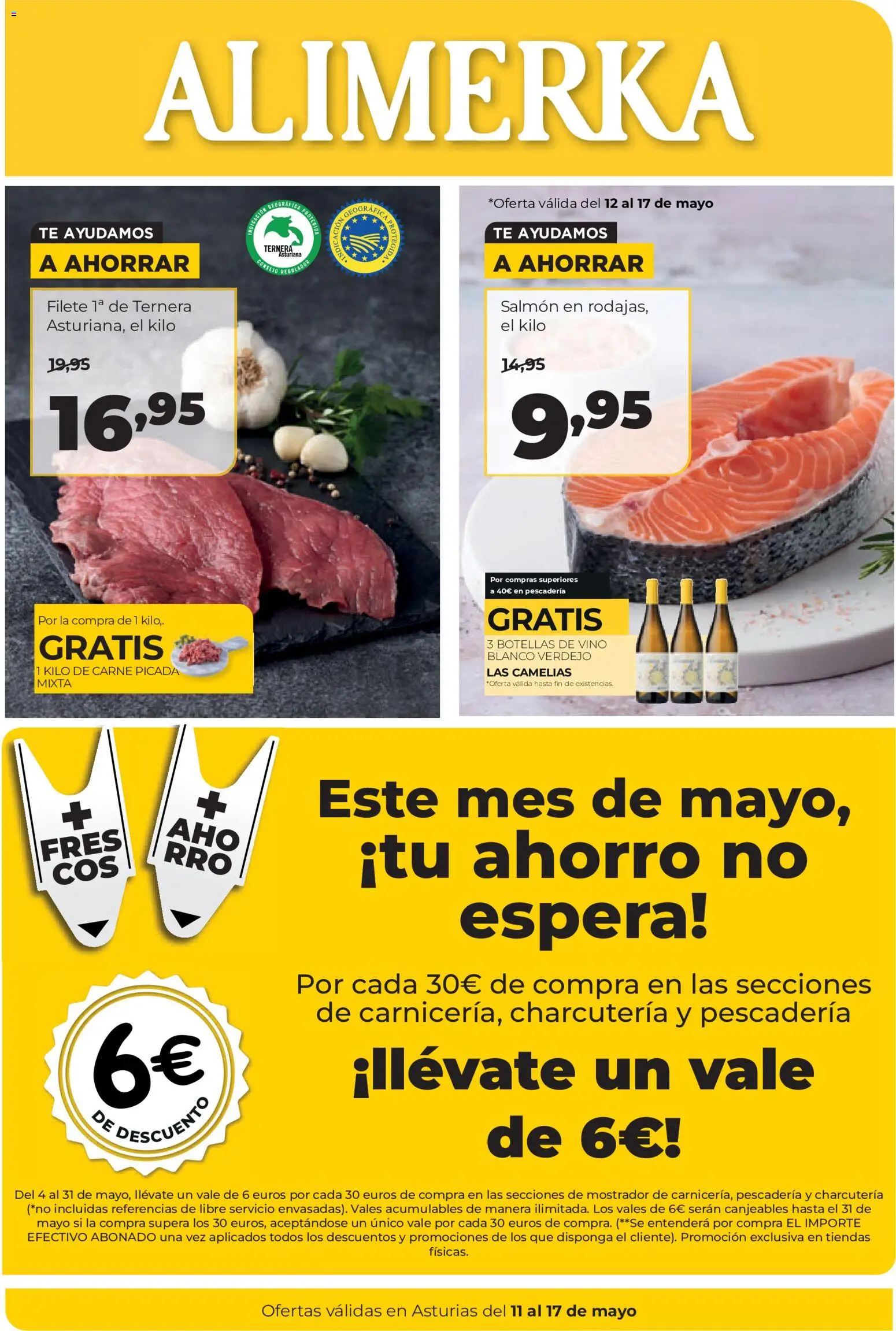 Vista previa del folleto de la tienda Alimerka válido desde el 11/05/2026 