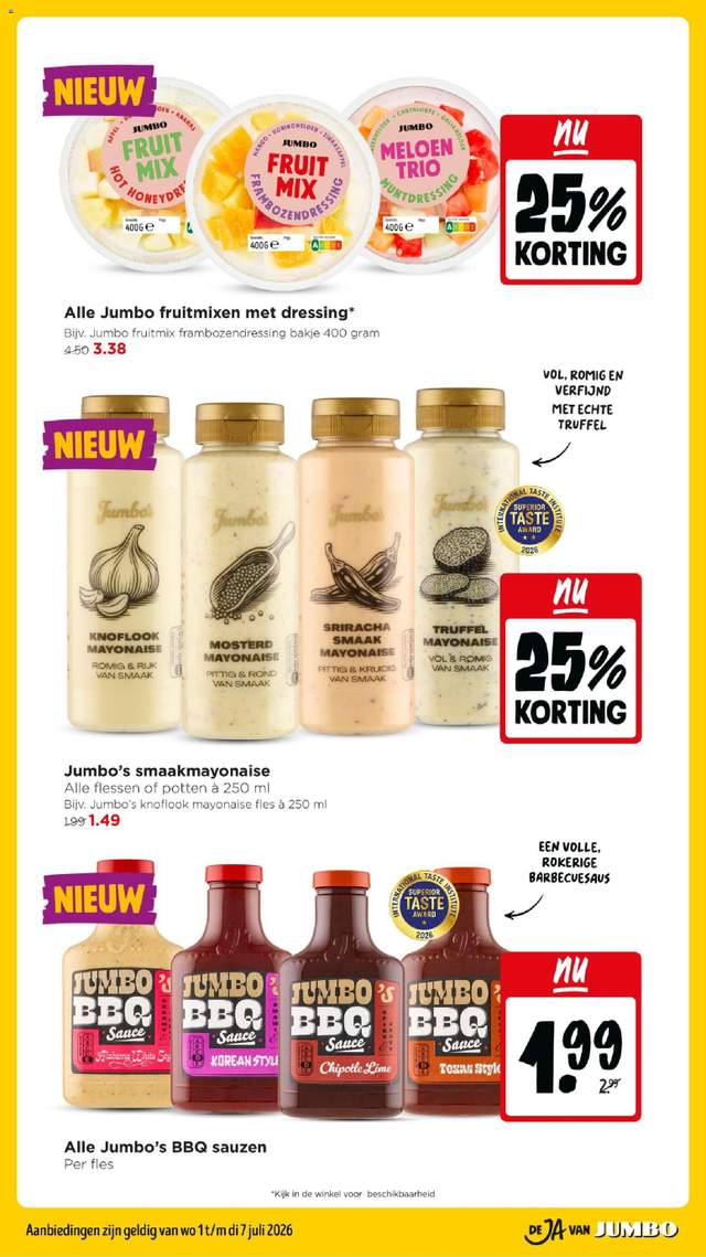 Nieuwe Jumbo folder vanaf 01-07