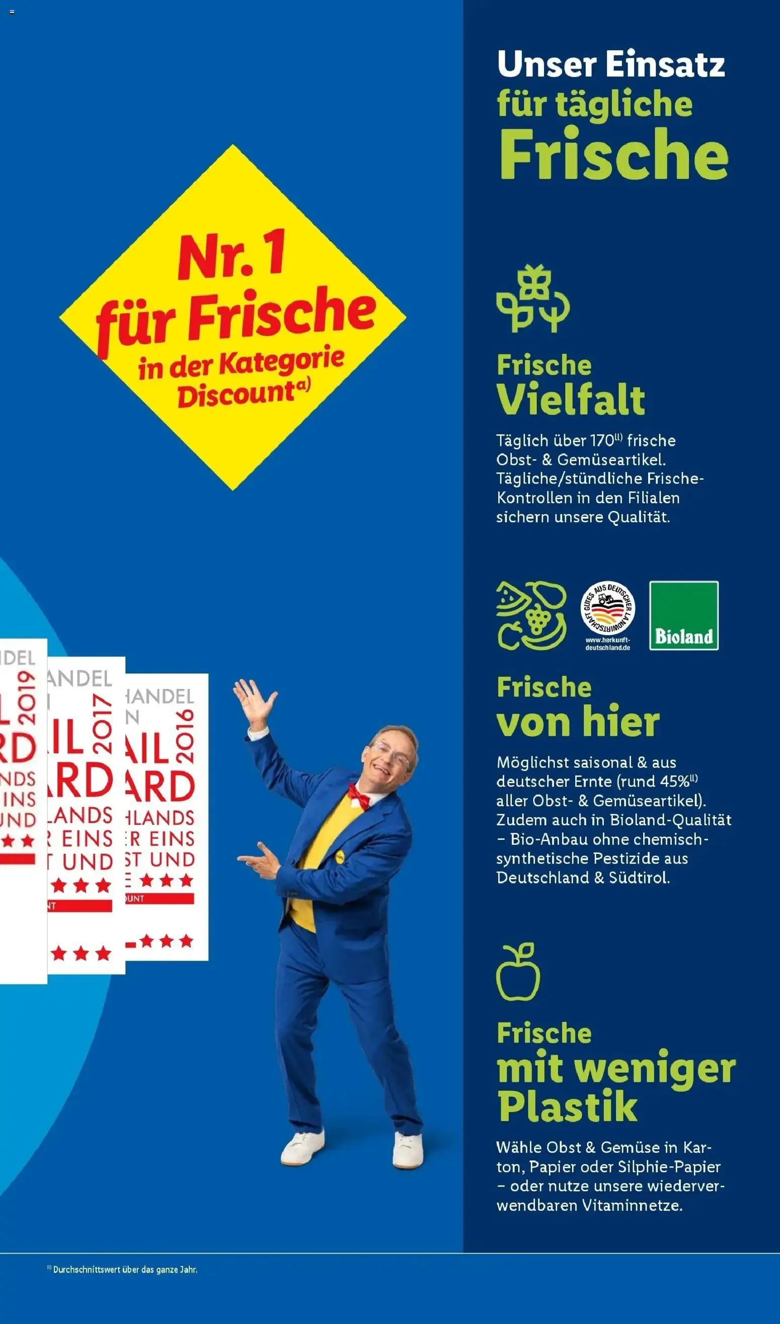 Vorschau von dem Prospekt des Geschäftes Lidl, gültig ab dem 14.09.2026 - Gemüse, Obst