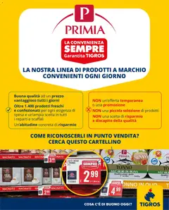 Anteprima dell'opuscolo Tigros volantino Primia dal negozio Tigros valido da 17/06/2026