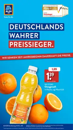 Vorschau von dem Prospekt des Geschäftes Aldi Süd, gültig ab dem 01.09.2026