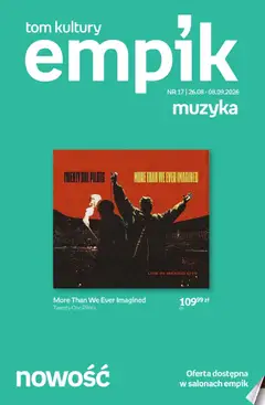Pogląd gazetki "Empik promocje - Tom kultury Muzyka" ze sklepu Empik ważnej od 26.08.2026