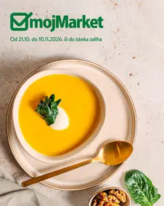 Pregled letka mojMarket katalog trgovine mojMarket vrijedi od 21.10.2026