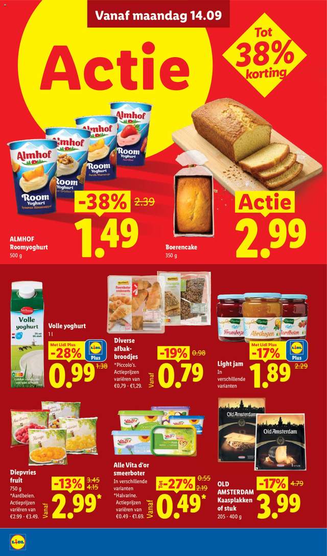 Nieuwe Lidl folder vanaf 14-09