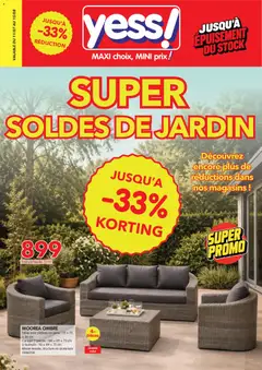 Prévisualisation de yess! Soldes de Jardin du magasin yess! formulaire valide 11/07/2026