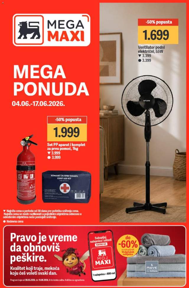 Novi Mega Maxi katalog od 04.06.