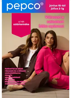 Pepco - Pepco akciós újság megtekintése, amely érvényes 2026.06.25.-től
