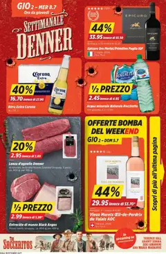 Vorschau des Merkblatts Denner aktionen IT vom Shop Denner gültig von 02.07.2026 bis 08.07.2026
