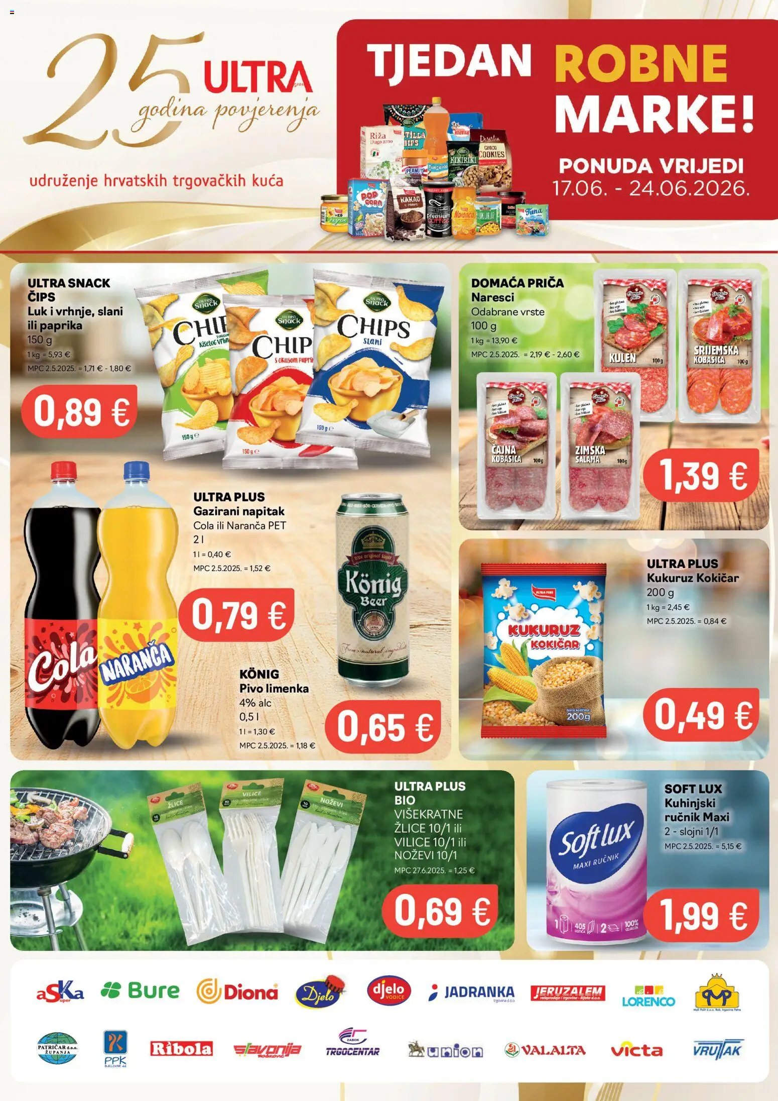 Pregled letka Ultra Gros Katalog trgovine Ultra Gros vrijedi od 17.06.2026