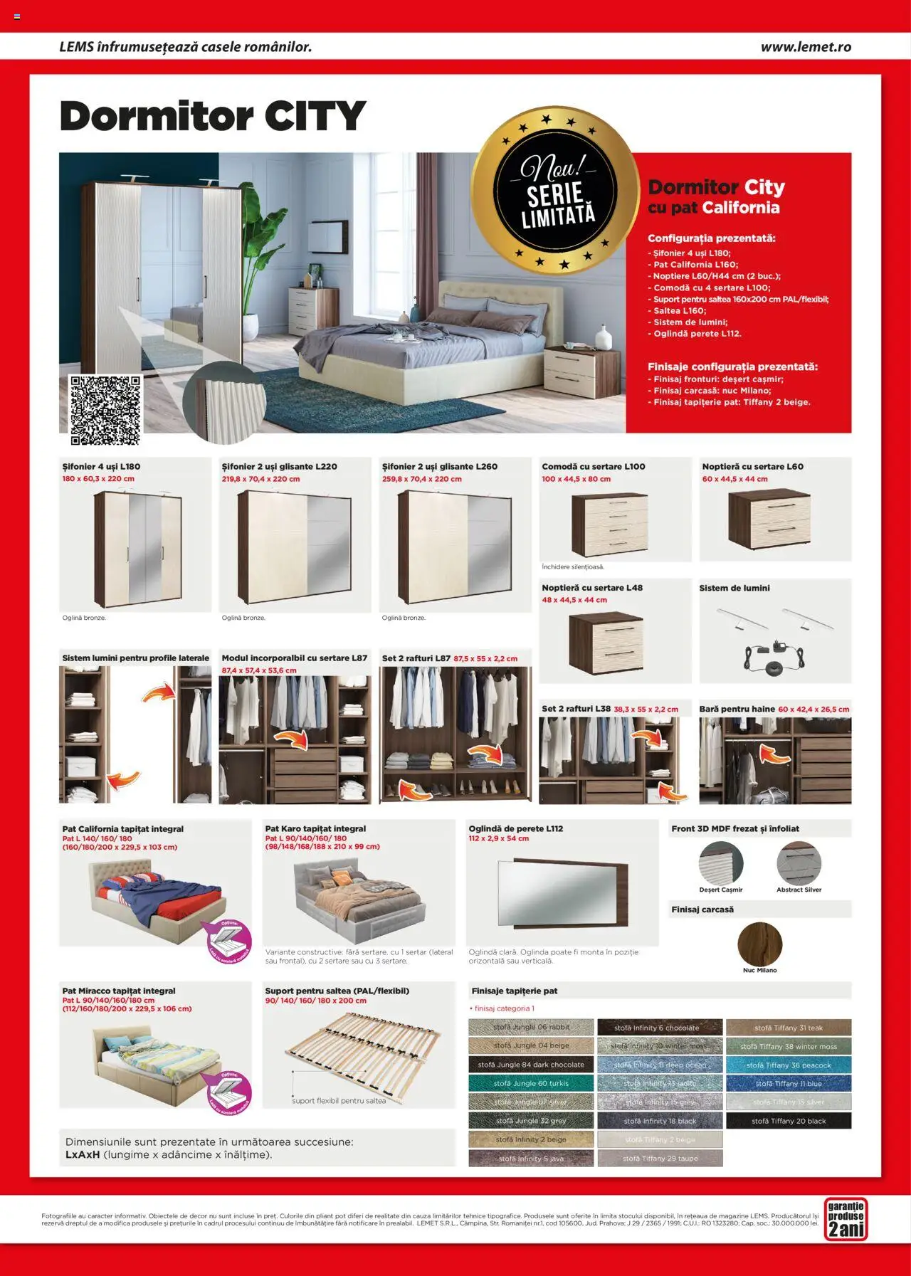 Previzualizarea de cataloage: Lem’s Catalog - Living și Dormitor City valabil de la 20.11.2023