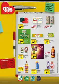 Pré-visualização do folheto da loja Meu Super válida a partir de 23/07/2026