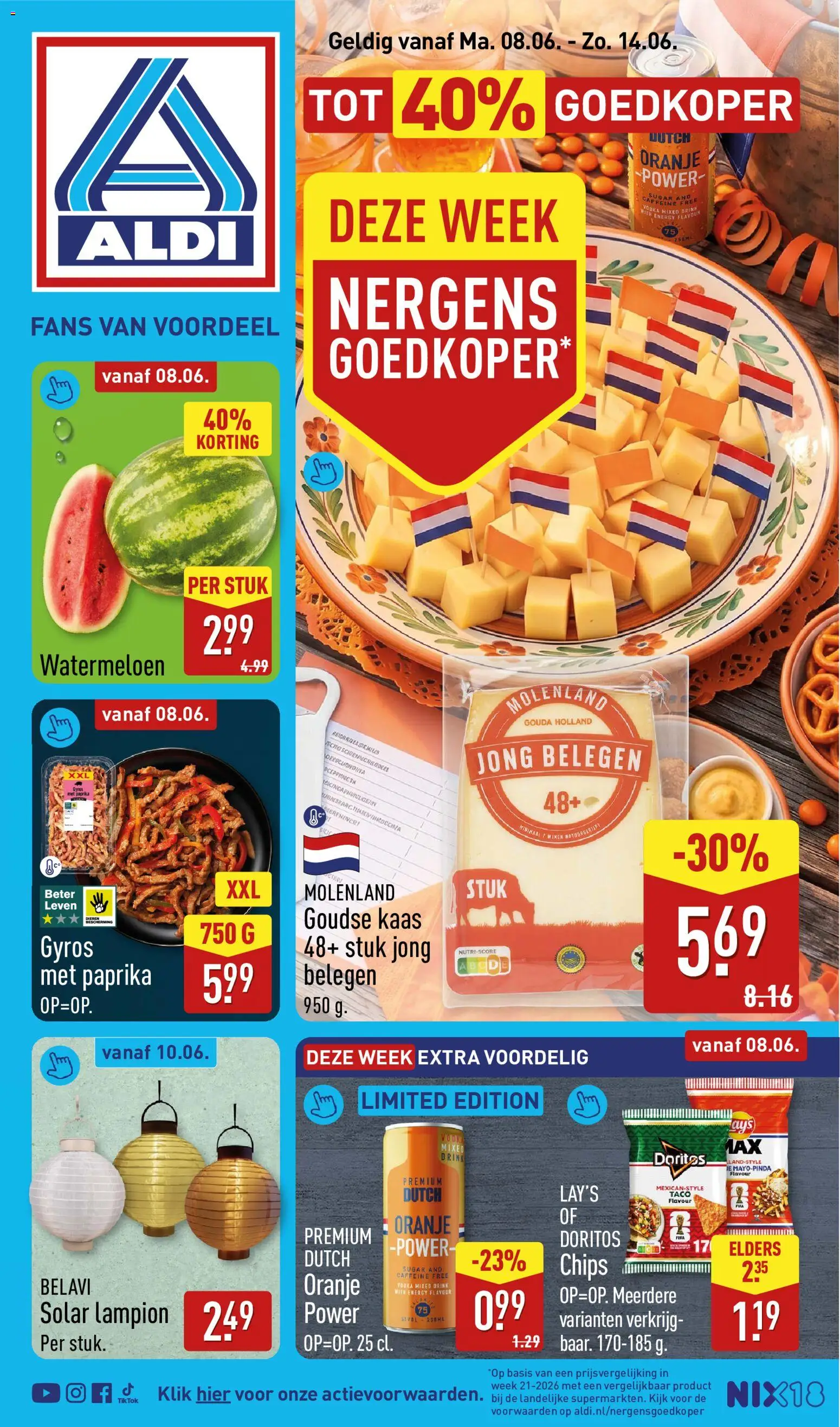 Voorbeeld van Aldi folder week 24 van winkel Aldi geldig vanaf 08-06-2026