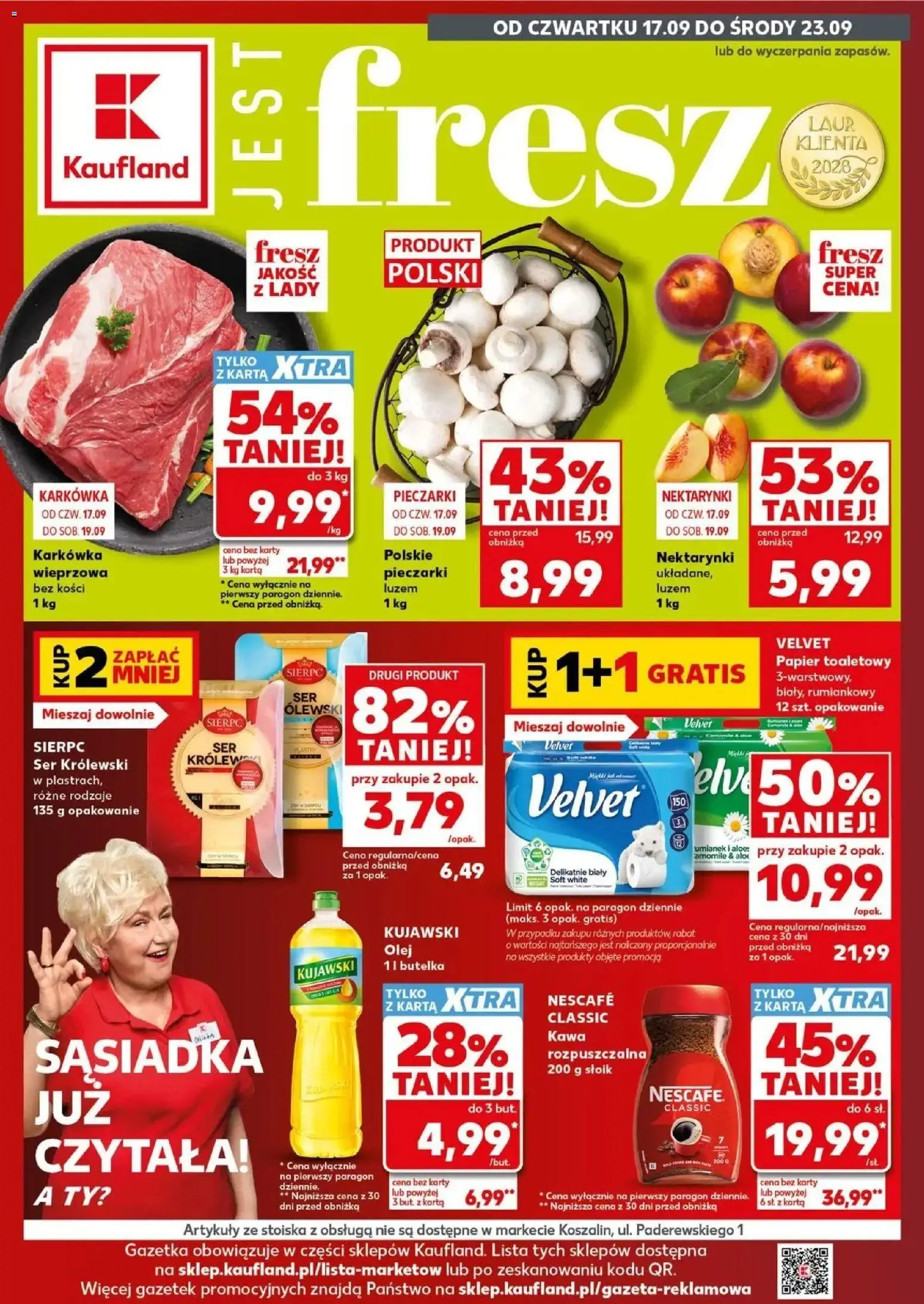 Pogląd gazetki "Kaufland gazetka" ze sklepu Kaufland ważnej od 17.09.2026