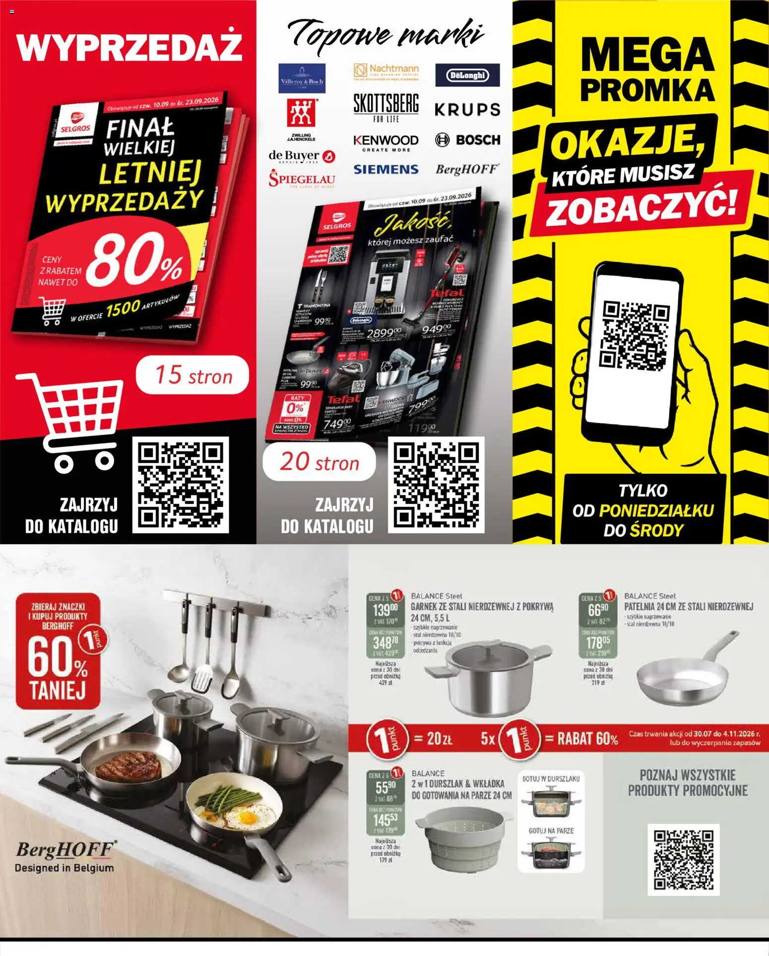 Pogląd gazetki "Selgros cash&carry gazetka - Oferta przemysłowa" ze sklepu Selgros cash&carry ważnej od 10.09.2026