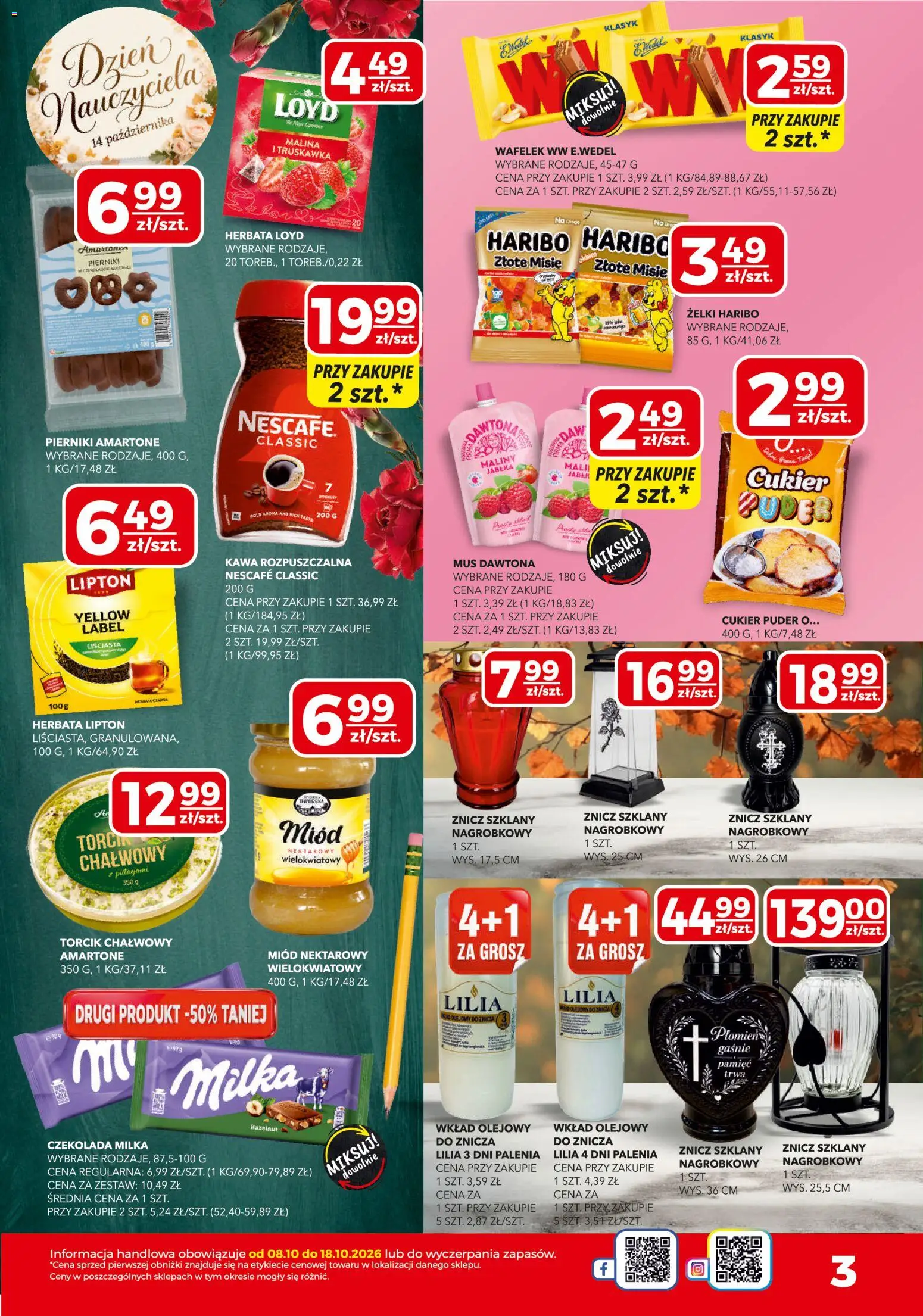 Pogląd gazetki "Top Market gazetka mini" ze sklepu Top Market ważnej od 08.10.2026 - Kawa, Pierniki, Kawa rozpuszczalna, Cukier, Puder, Wafelek, Herbata loyd, Czarna herbata