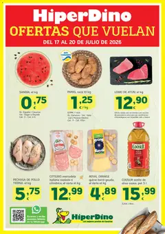 Vista previa del folleto de la tienda HiperDino válido desde el 17/07/2026 