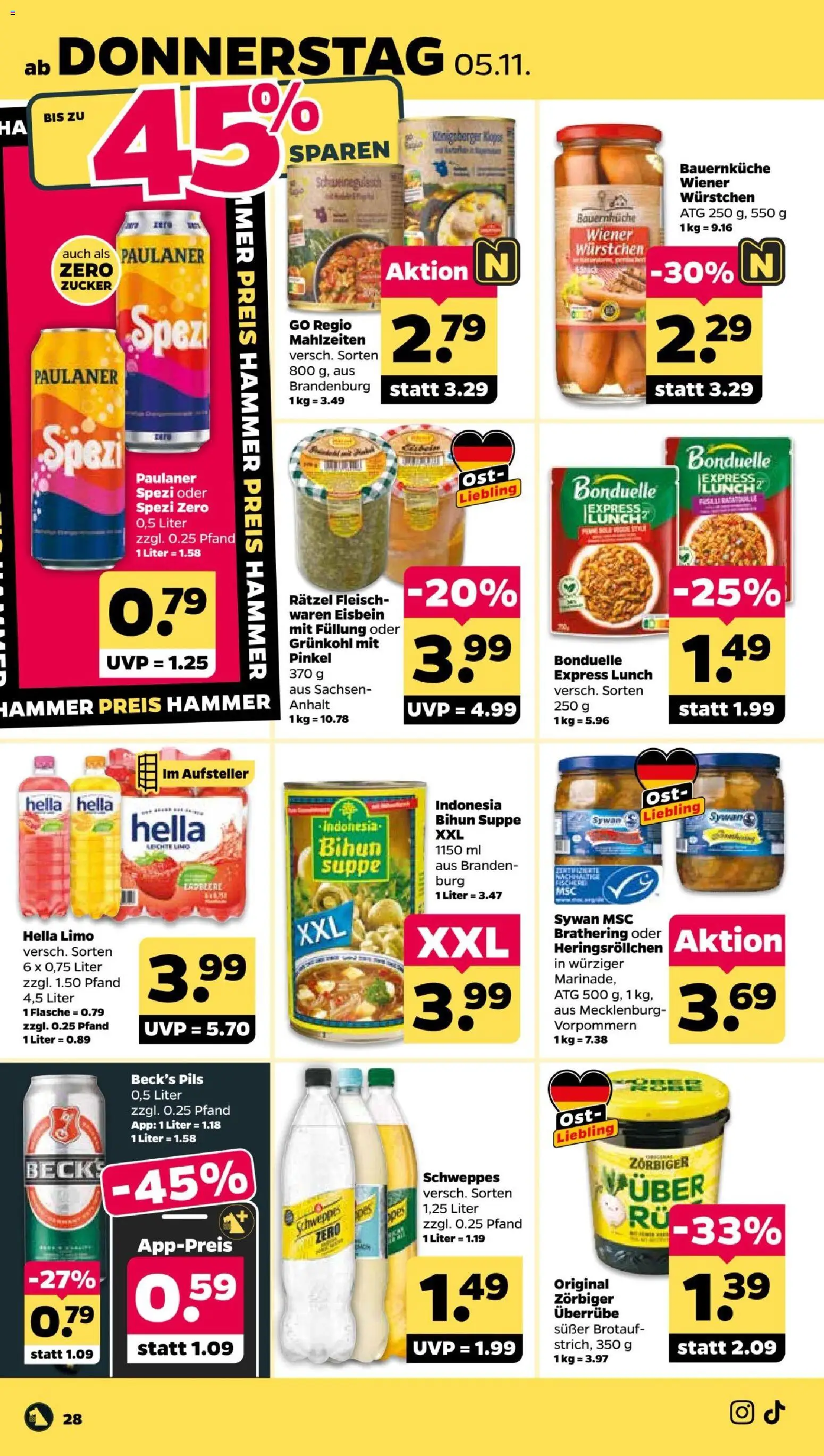 Vorschau von dem Prospekt des Geschäftes Netto, gültig ab dem 02.11.2026