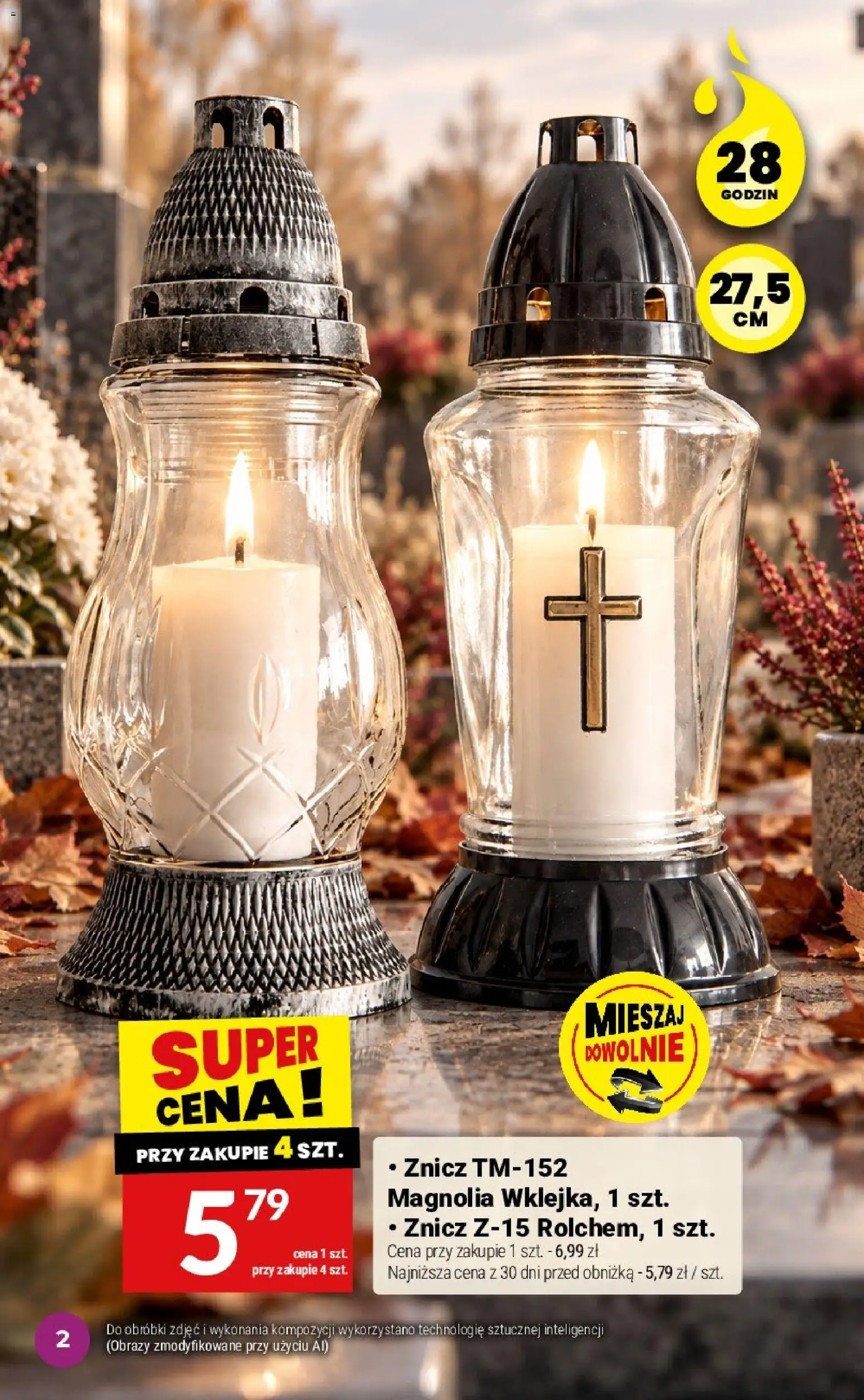 Pogląd gazetki "Twój Market gazetka - Katalog zniczy" ze sklepu Twój Market ważnej od 30.09.2026