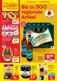 Vorschau von dem Prospekt des Geschäftes Netto Marken-Discount, gültig ab dem 26.10.2026