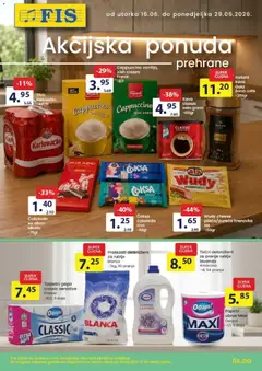 Pregled letka FIS Akcijska ponuda trgovine FIS vrijedi od 16.06.2026